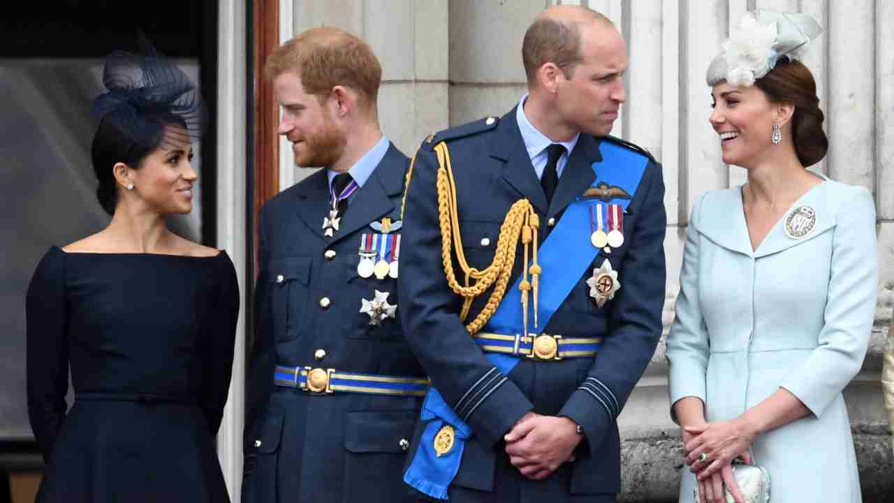 Harry e William Kate e Meghan