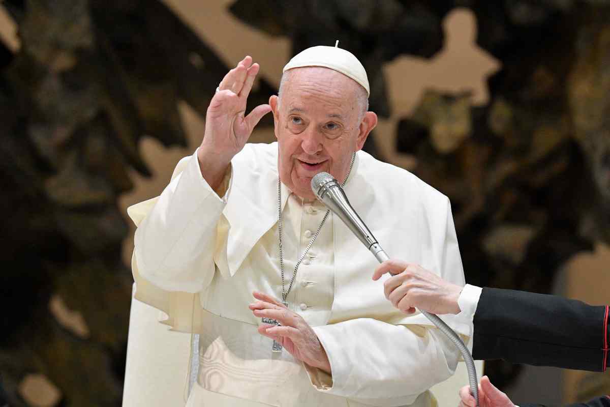 Papa Francesco durante Udienza Generale