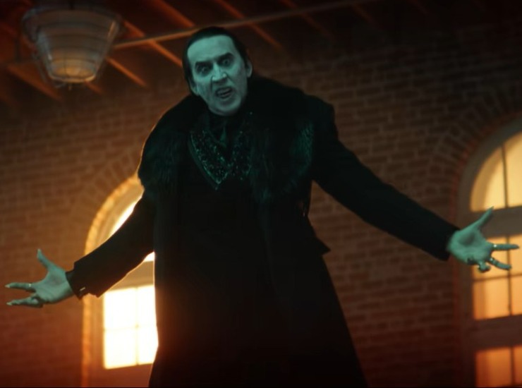 Nicolas Cage è Dracula nel trailer di "Renfield" (screenshot trailer) - VelvetMag