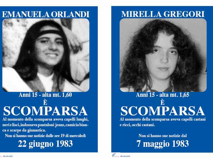 emanuela orlandi e mirella gregori