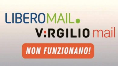 libero virgilio down mail