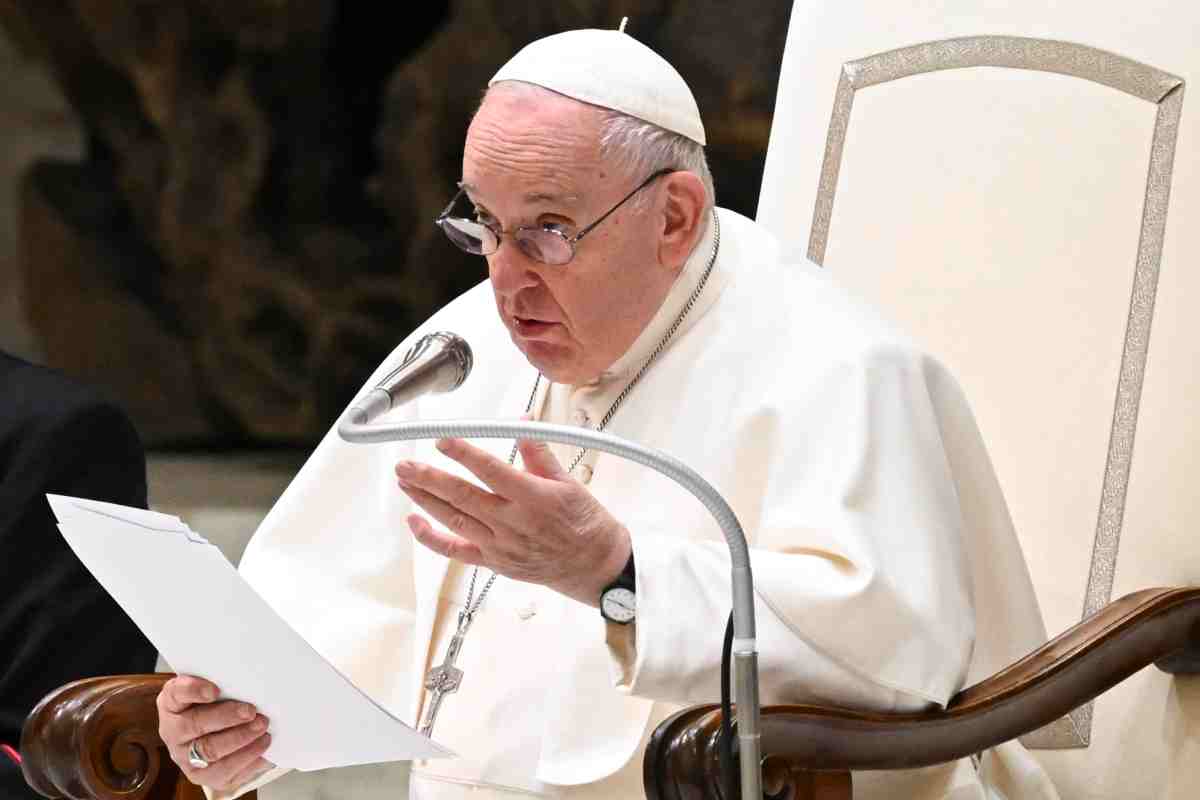 Papa Francesco durante Udienza Generale