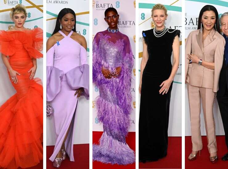 BAFTA Awards 2023 red carpet