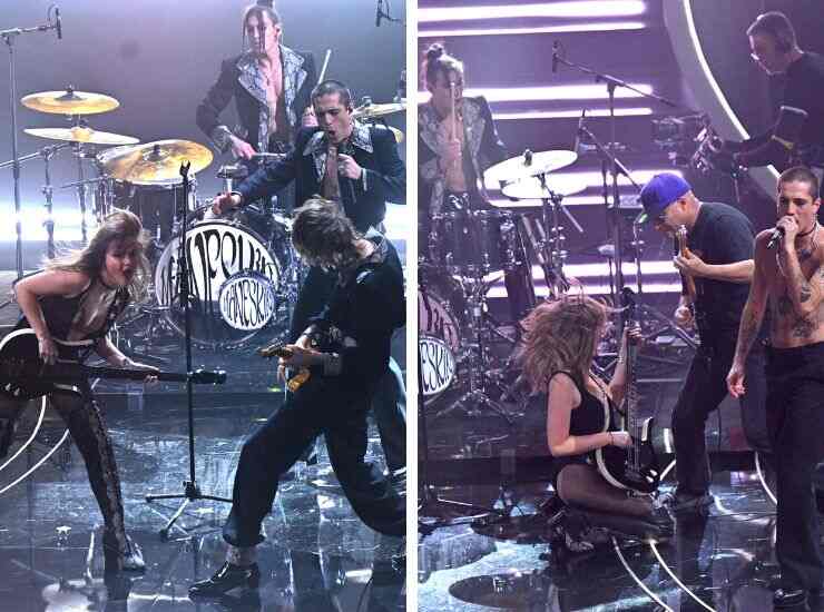 Maneskin Sanremo 2023 look