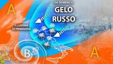 meteo neve italia marzo 2023