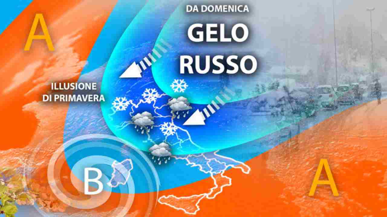 meteo neve italia marzo 2023
