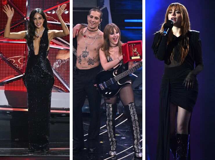 sanremo terza serata ospiti look