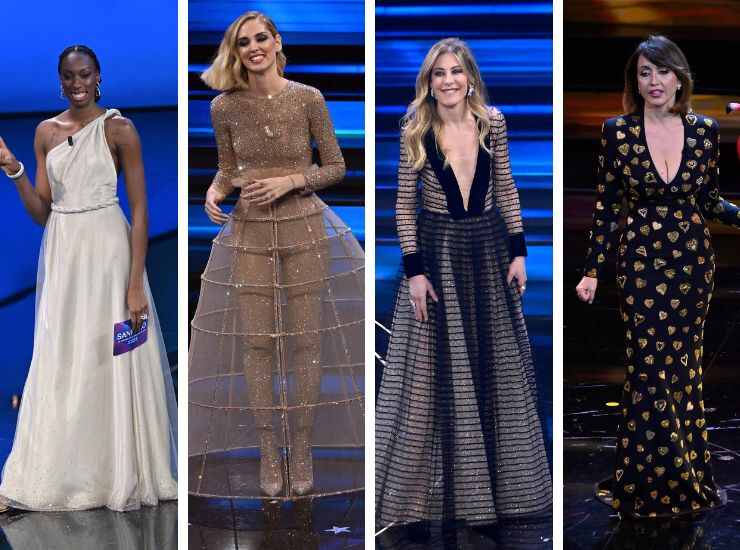 sanremo look conduttrici