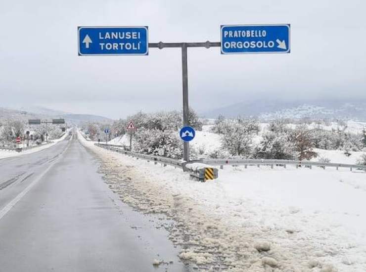 neve meteo sardegna previsioni