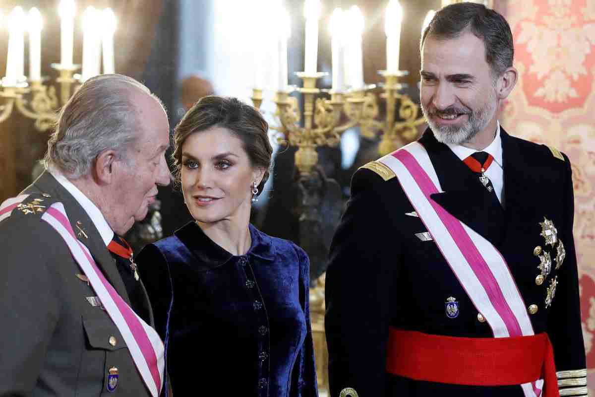 Letizia Felipe VI e Juan Carlos