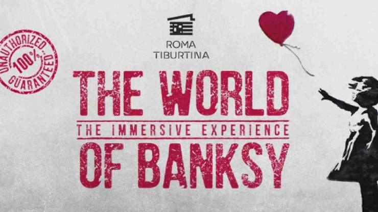 Manifesto mostra Banksy Roma