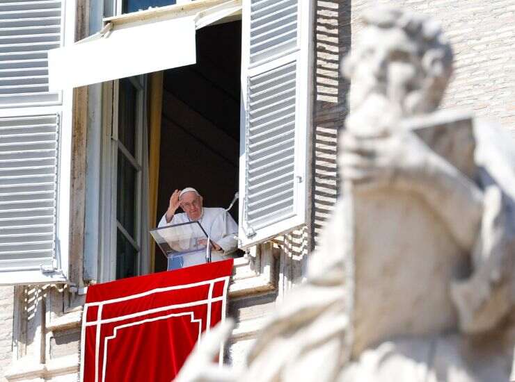 Papa Francesco dal Palazzo Apostolico