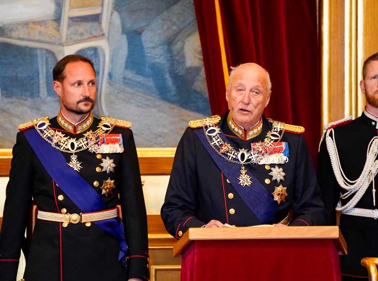 Re Harald principe Haakon
