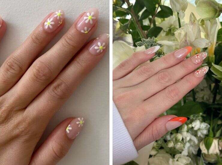 Selena Gomez manicure primavera