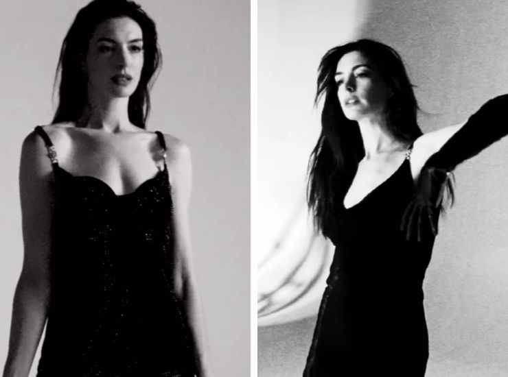 Anne Hathaway testimonial Versace