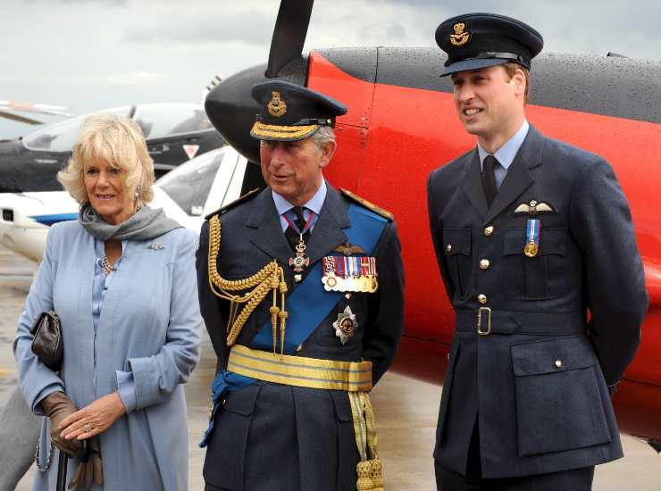 Carlo Camilla e principe William