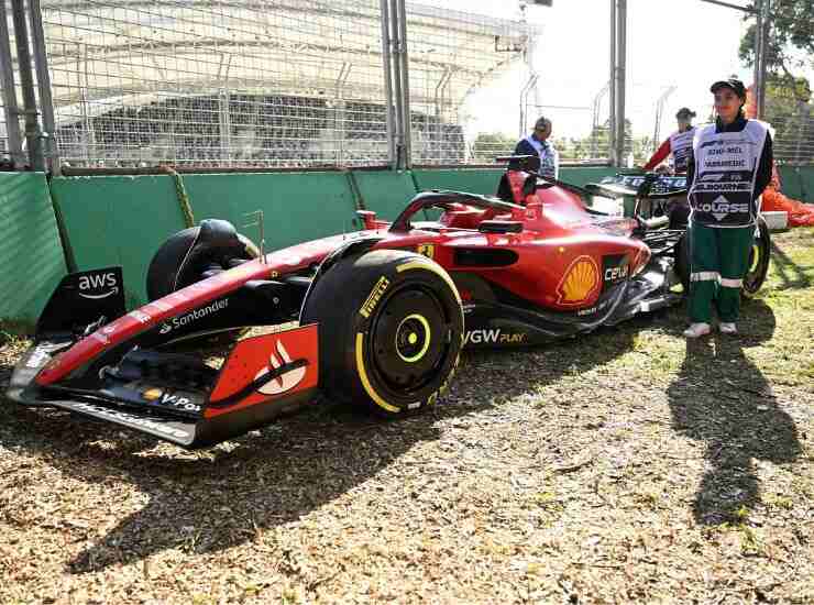 Leclerc incidente GP Australia