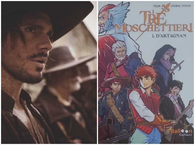 I tre moschettieri D'Artagnan Gallucci Editore libro Manga