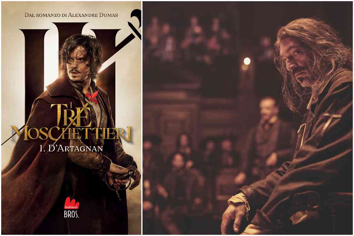 Libro I tre moschettieri D'Artagnan Gallucci Bros Athos Vincent Cassel