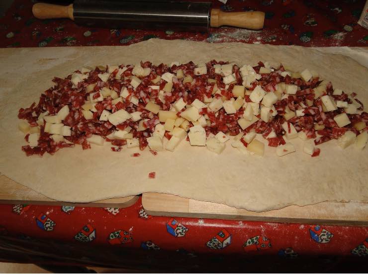 Preparazione del Casatiello