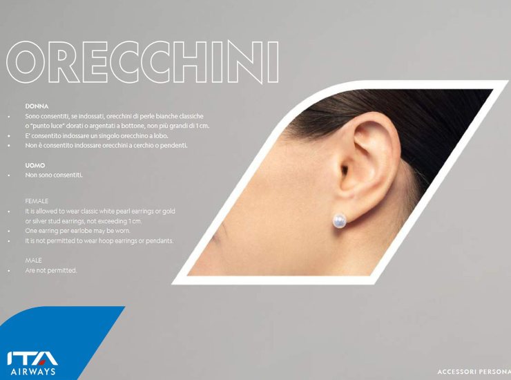 orecchini ita hostess