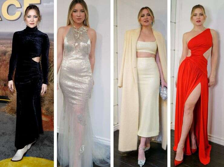 Kate Hudson look red carpet