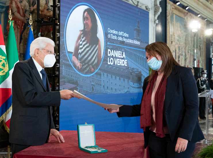 mattarella lo verde onorificenza