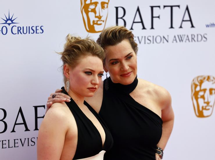 BAFTA Tv Awards 2023 Kate Winslet e Mia Threapleton