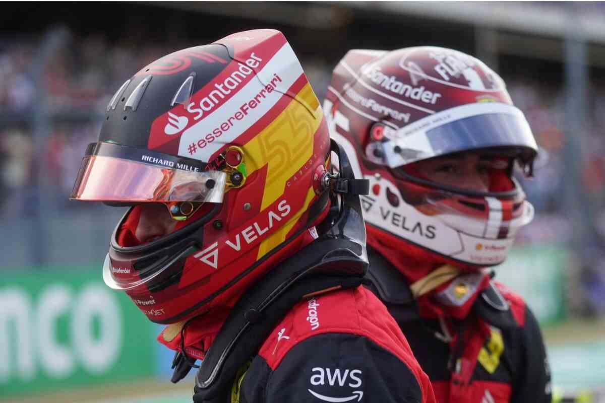 Piloto Ferrari, Leclerc e Sainz