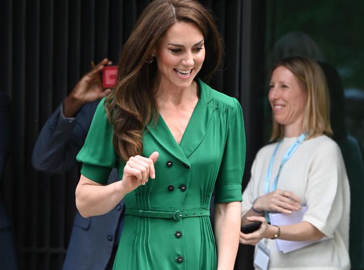 Vestito verde Kate Middleton