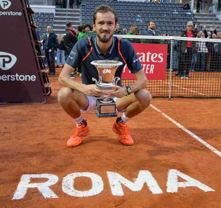 Daniil Medvedev vince Internazionali di Roma 2023