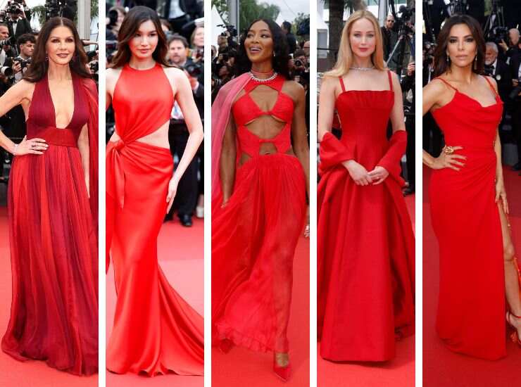 Cannes 2023 red carpet colori tendenze