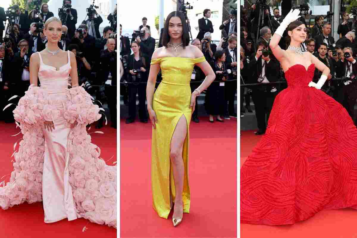 Cannes 2023 red carpet colori tendenze