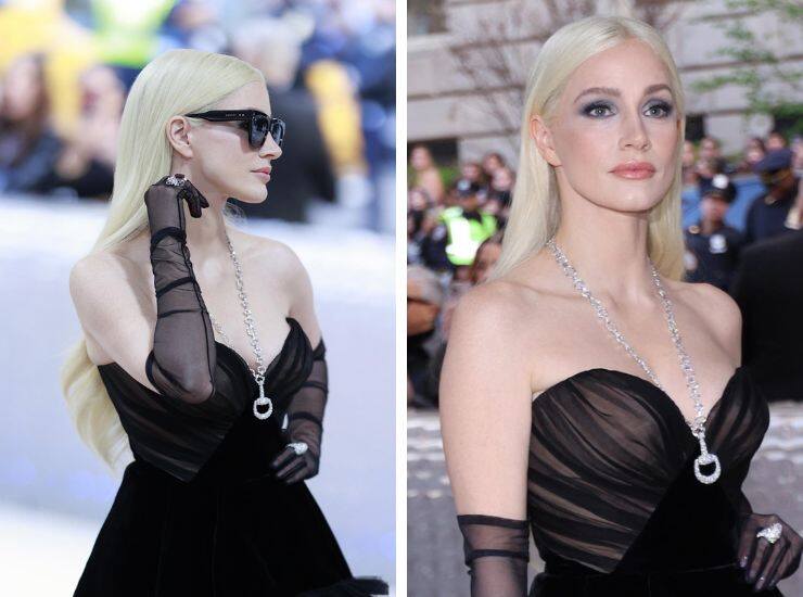 capelli biondi jessica chastain