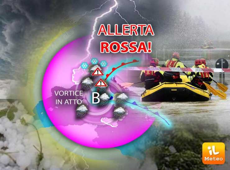 previsioni meteo piogge inondazioni