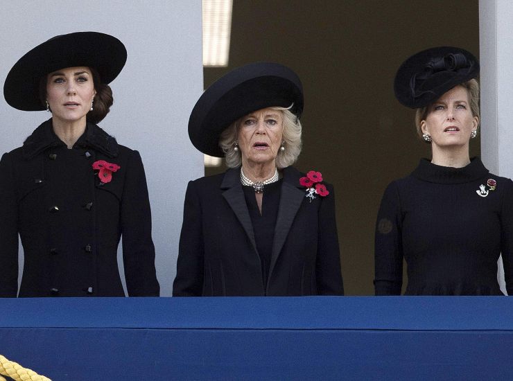 Camilla, Kate Middleton e Sophie di Wessex