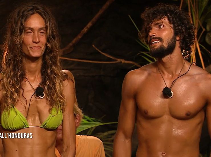 Isola dei Famosi Helena Prestes e Gian Maria Sainato