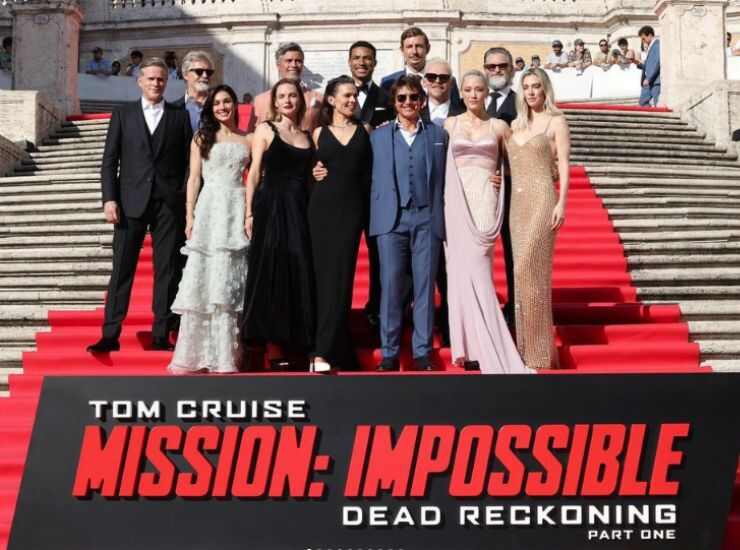 Mission: Impossible – Dead Reckoning Parte Uno red carpet Roma