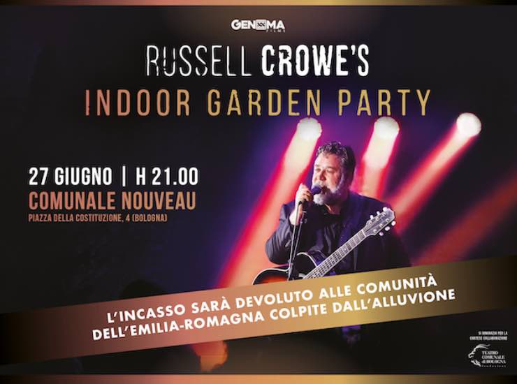 Russell Crowe In Italia