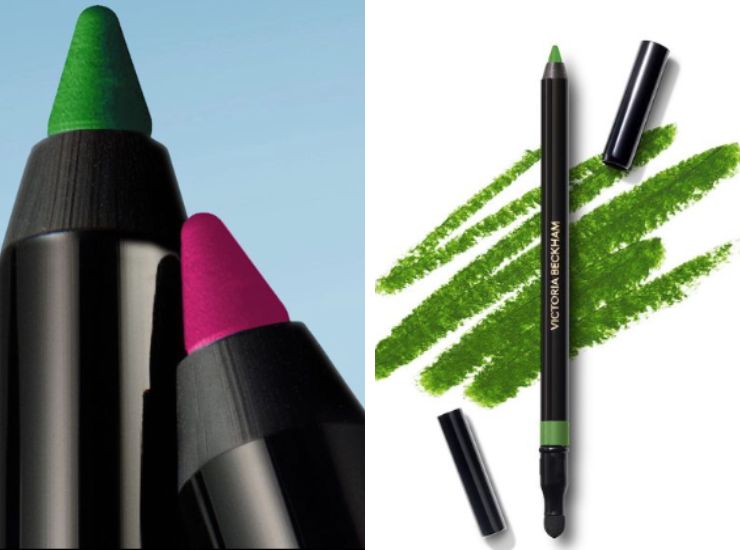 Victoria Beckham eyeliner verde