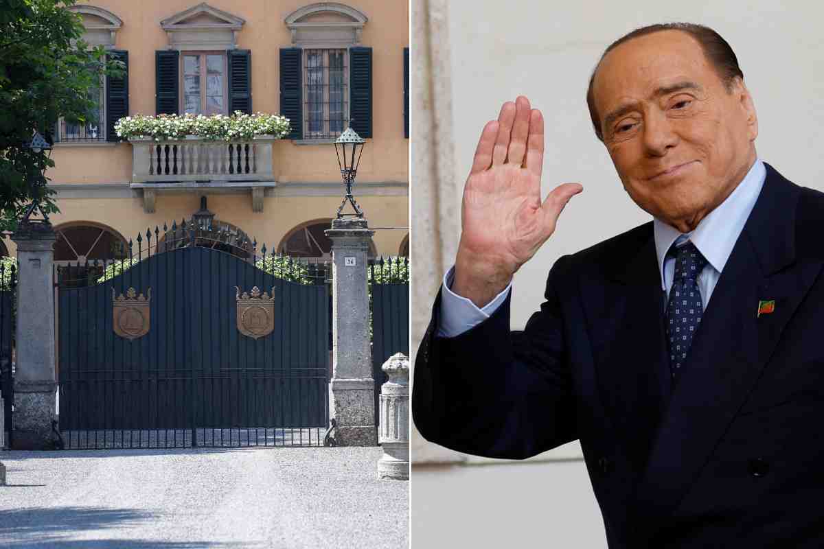 Silvio Berlusconi, Villa San Martino Arcore