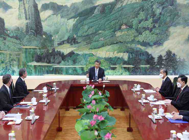 pechino meeting xi blinken Cina Usa 