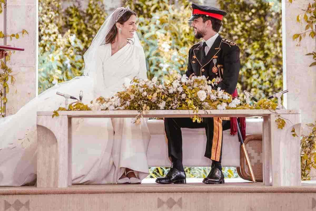 Matrimonio principe Hussein di Giordania