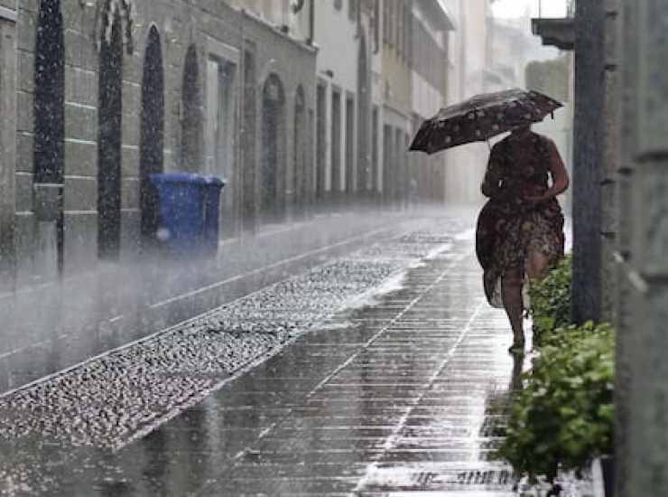 pioggia temporali grandine italia meteo 