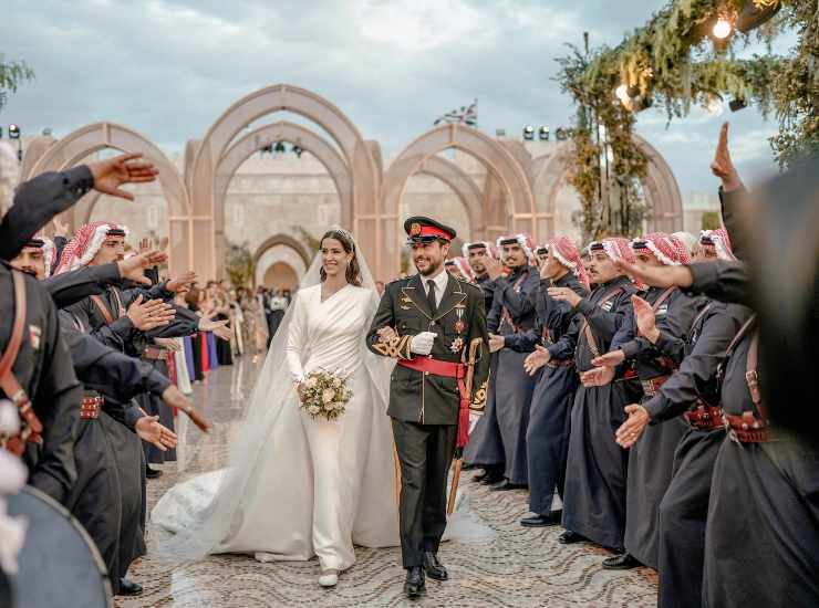 Matrimonio principe Hussein di Giordania