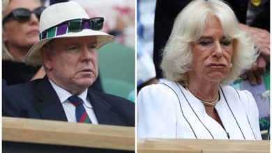 Wimbledon: regina Camilla e principe Alberto