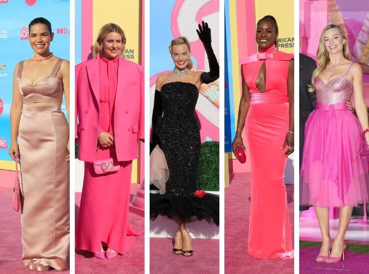 Barbie red carpet look