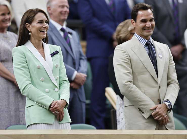Federer e Kate Middleton