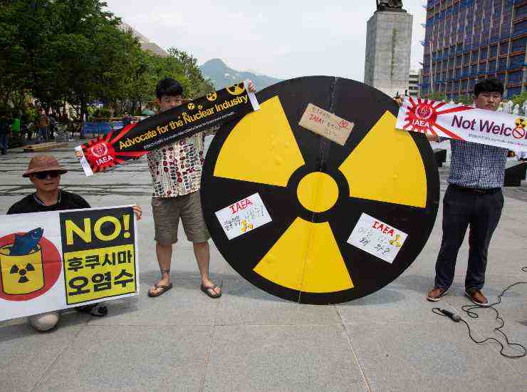 centrale fukushima sversamento acque in mare