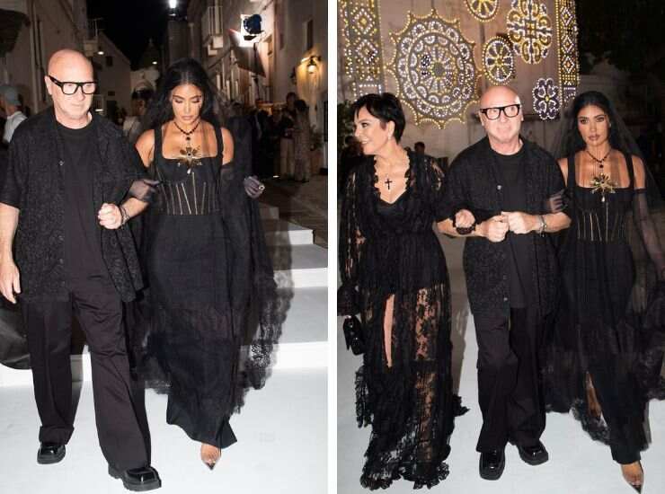 Kim Kardashian look Dolce&Gabbana